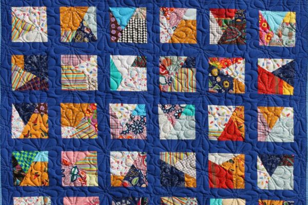 Sampler mit Daisy Doodle Quiltmuster