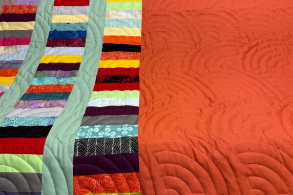 orange bunter quilt