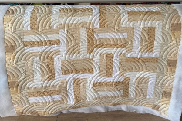 beige töne quilt
