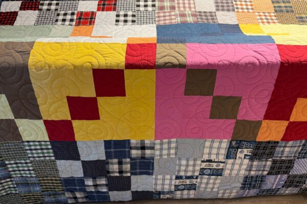 16 patch quilt bunt loop the loop muster gesamt