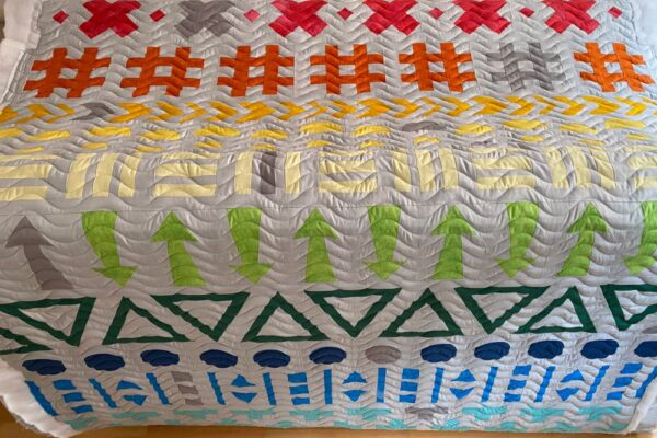 bernina sugaridoo 2019 gesamt wellenmuster quilting